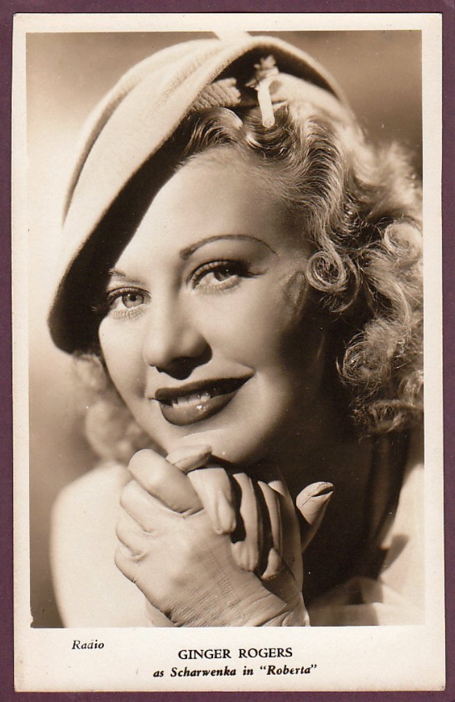 GINGER ROGERS as Roberta Radio Pictures Movie Actress 1935 Unused Photo
